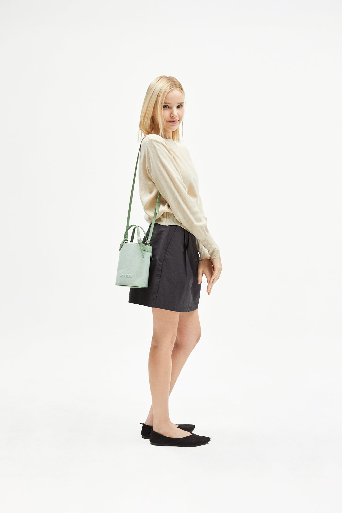 Aileen Canvas Bag S / Olive