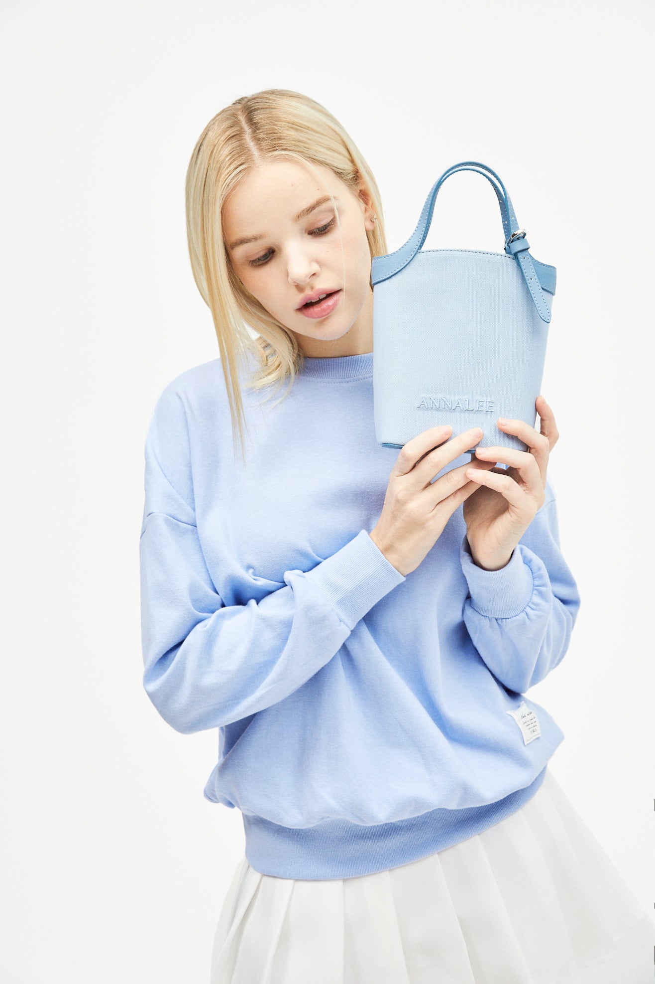 Aileen Canvas Bag S / Sky Blue