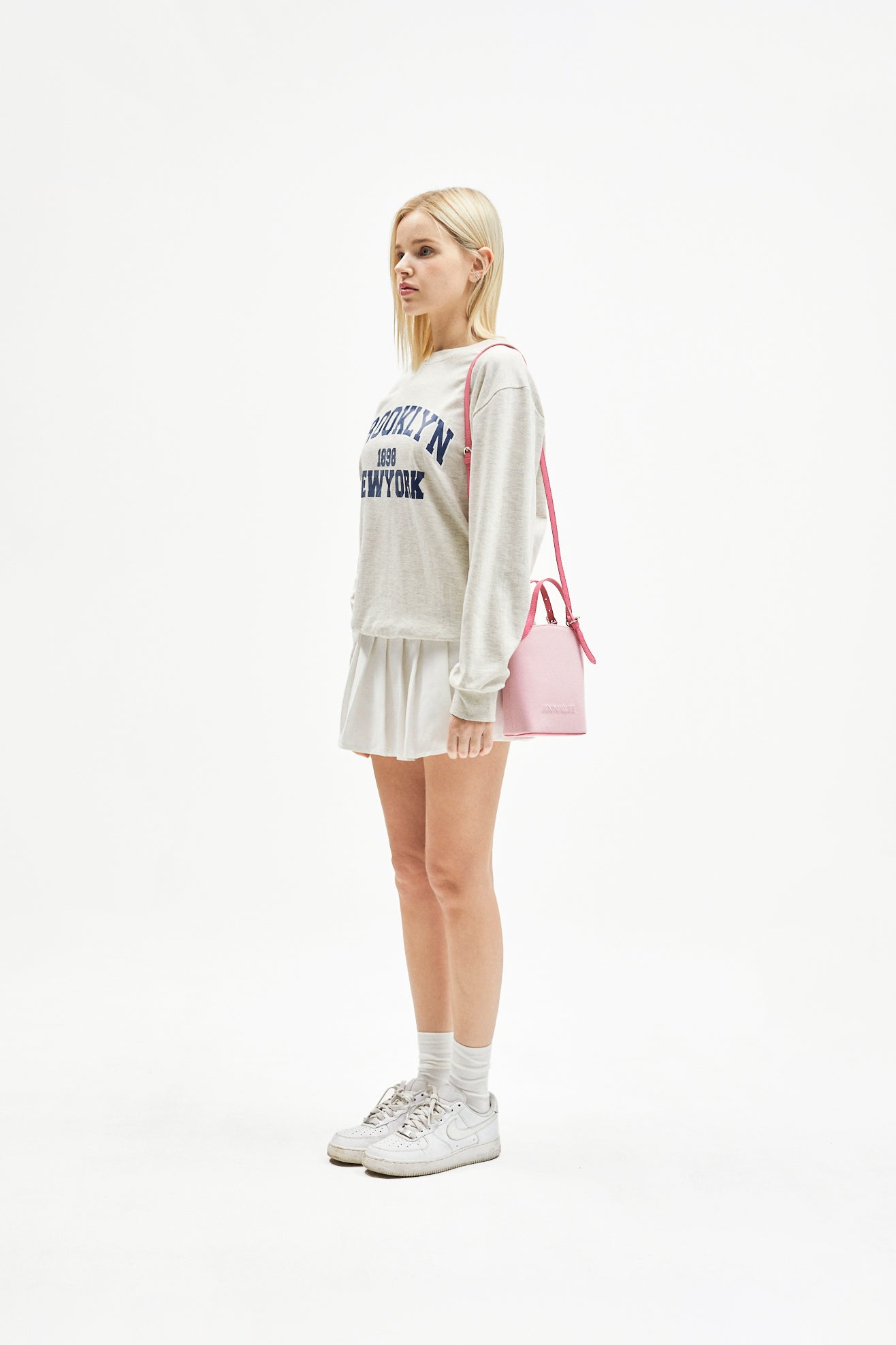 Aileen Canvas Bag S / Pink