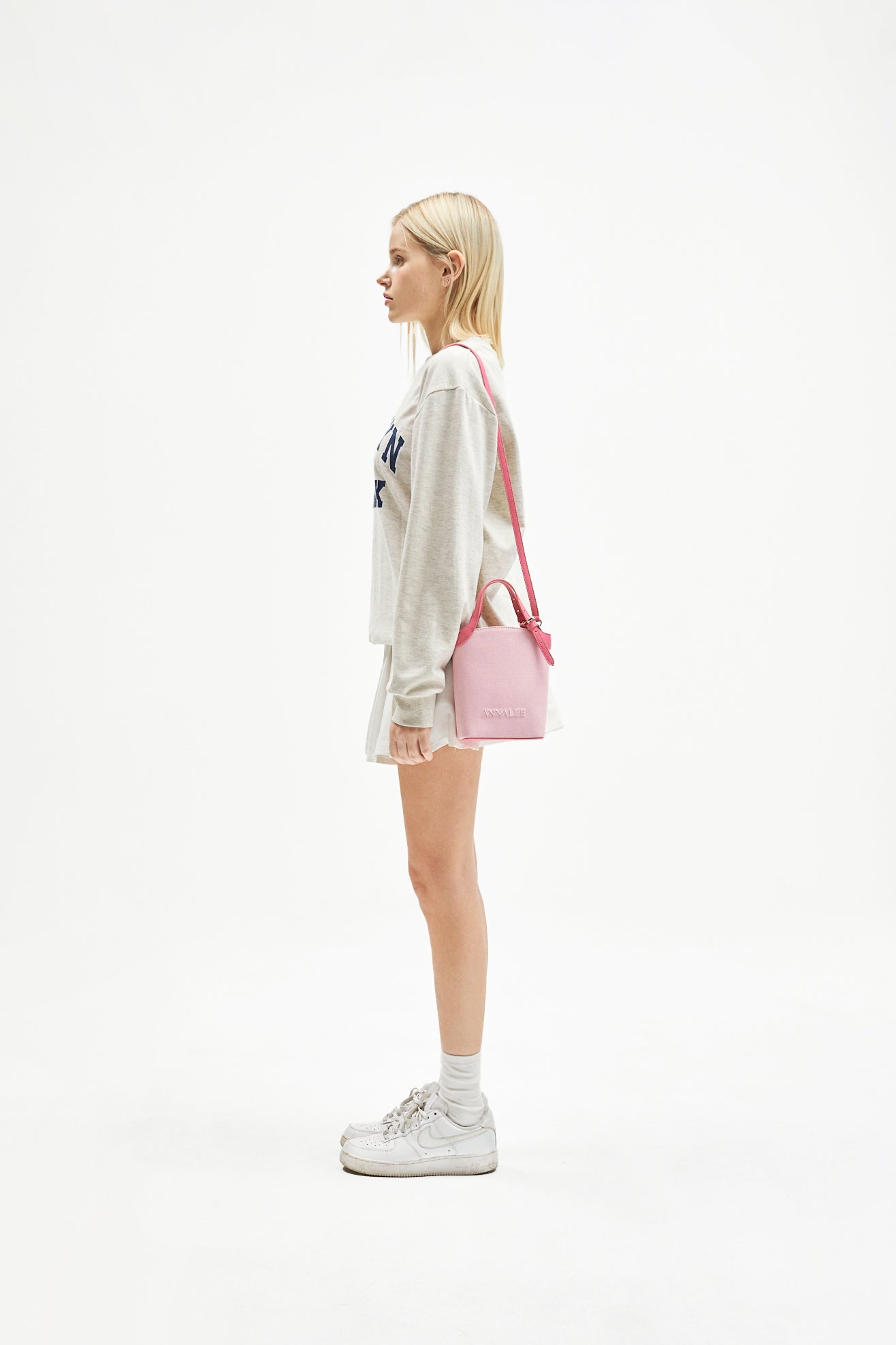 Aileen Canvas Bag S / Pink