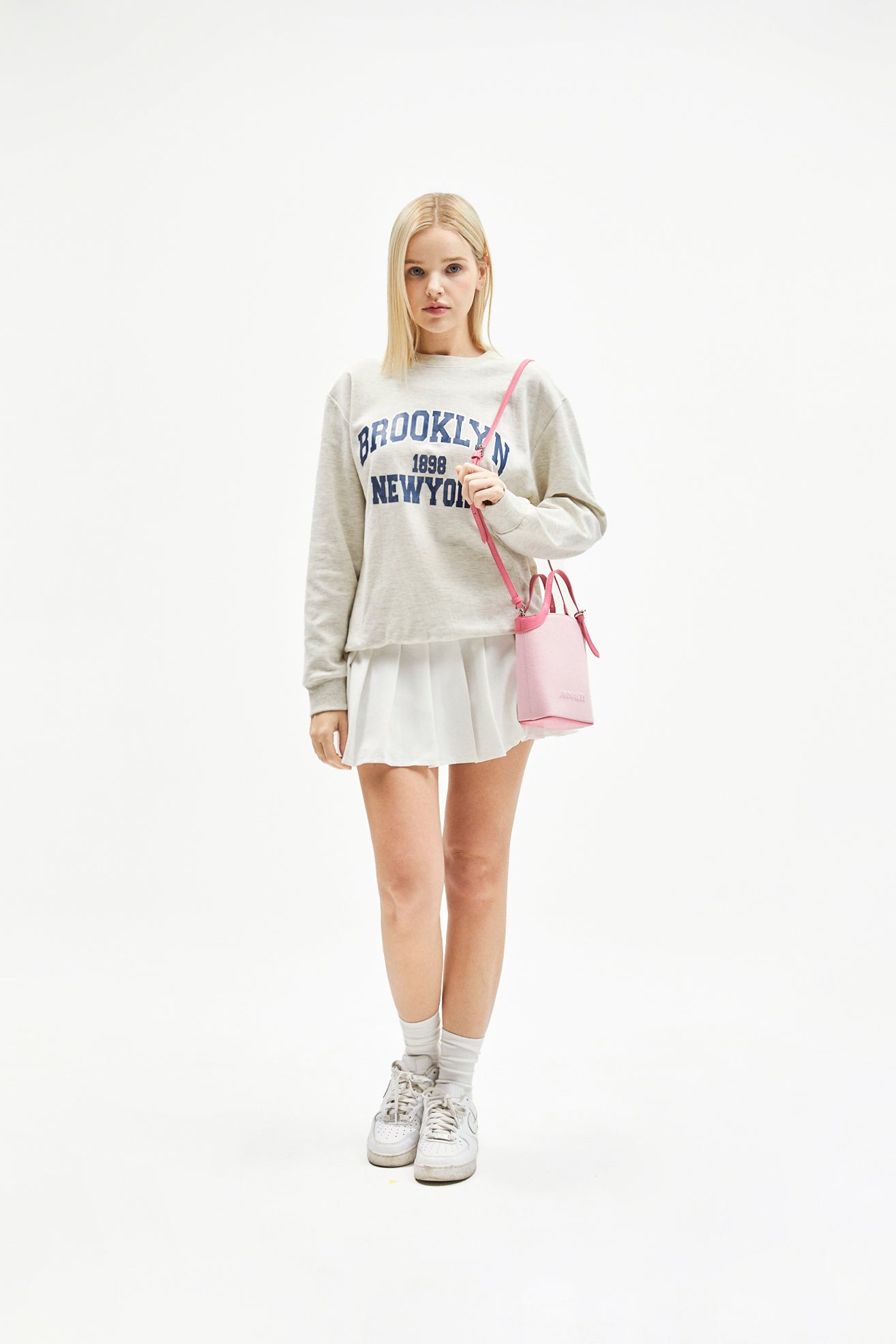 Aileen Canvas Bag S / Pink