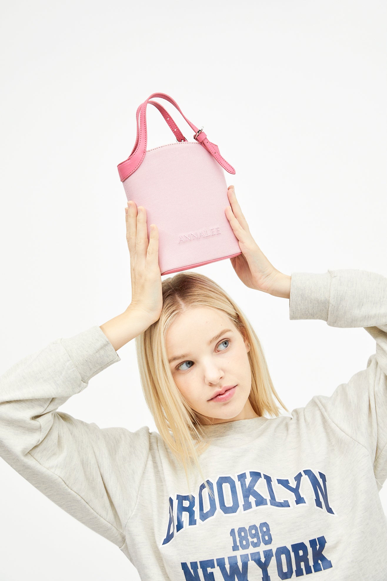 Aileen Canvas Bag S / Pink