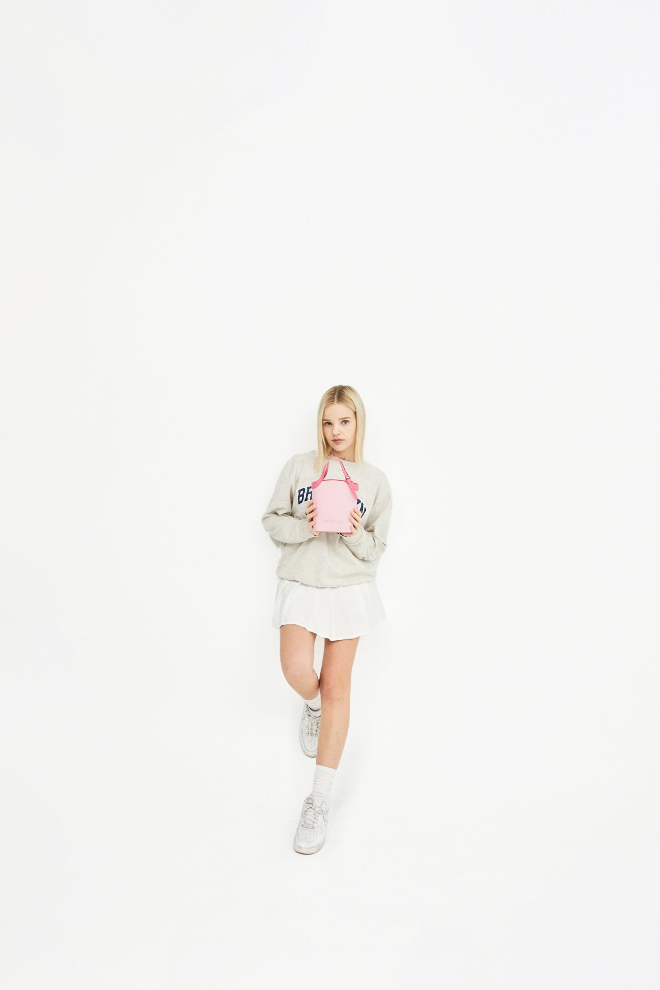 Aileen Canvas Bag S / Pink