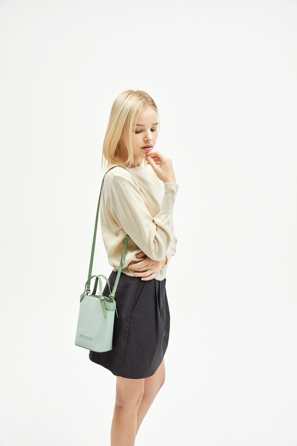 Aileen Canvas Bag S / Olive