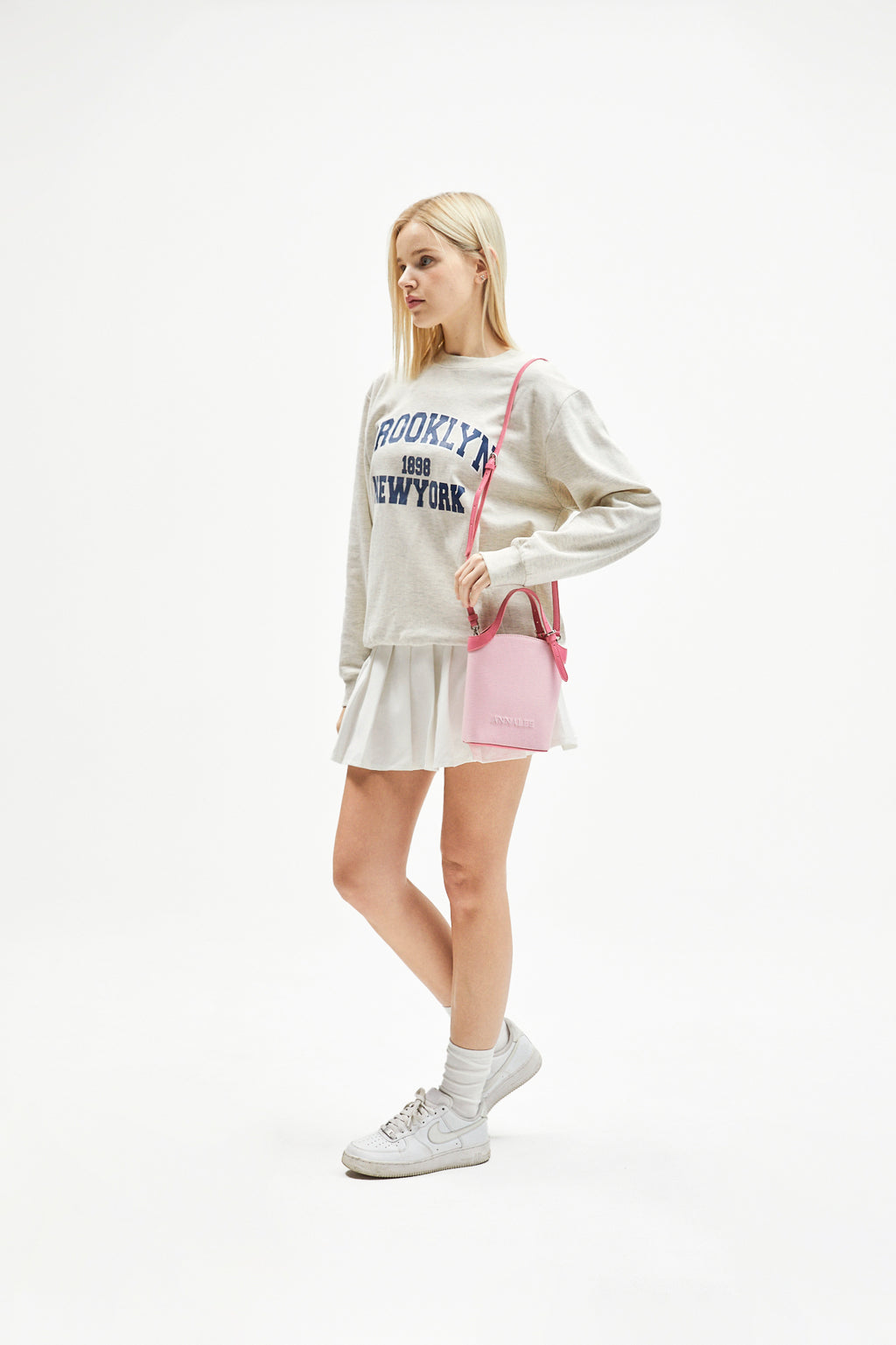 Aileen Canvas Bag S / Pink