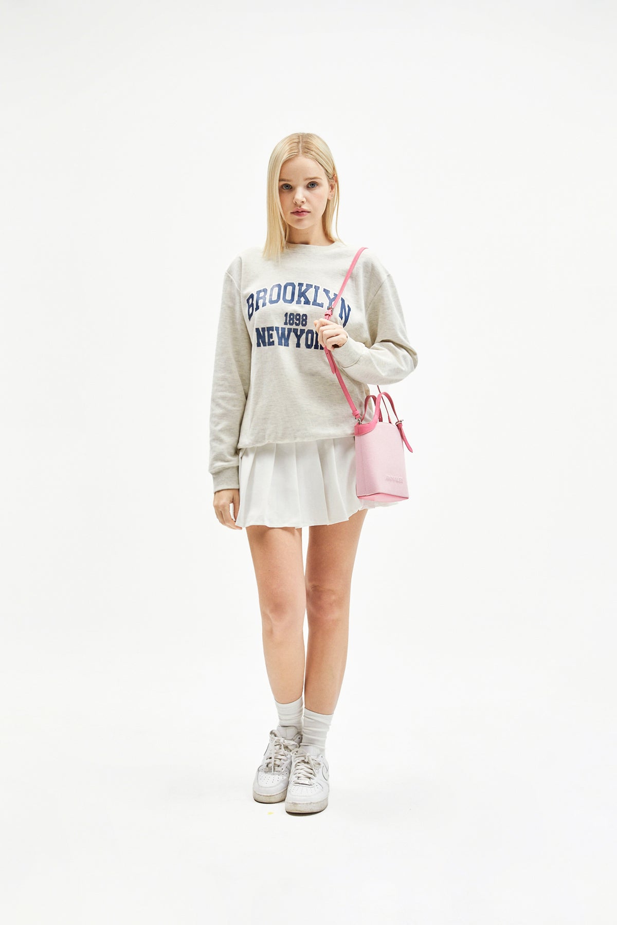 Aileen Canvas Bag S / Pink
