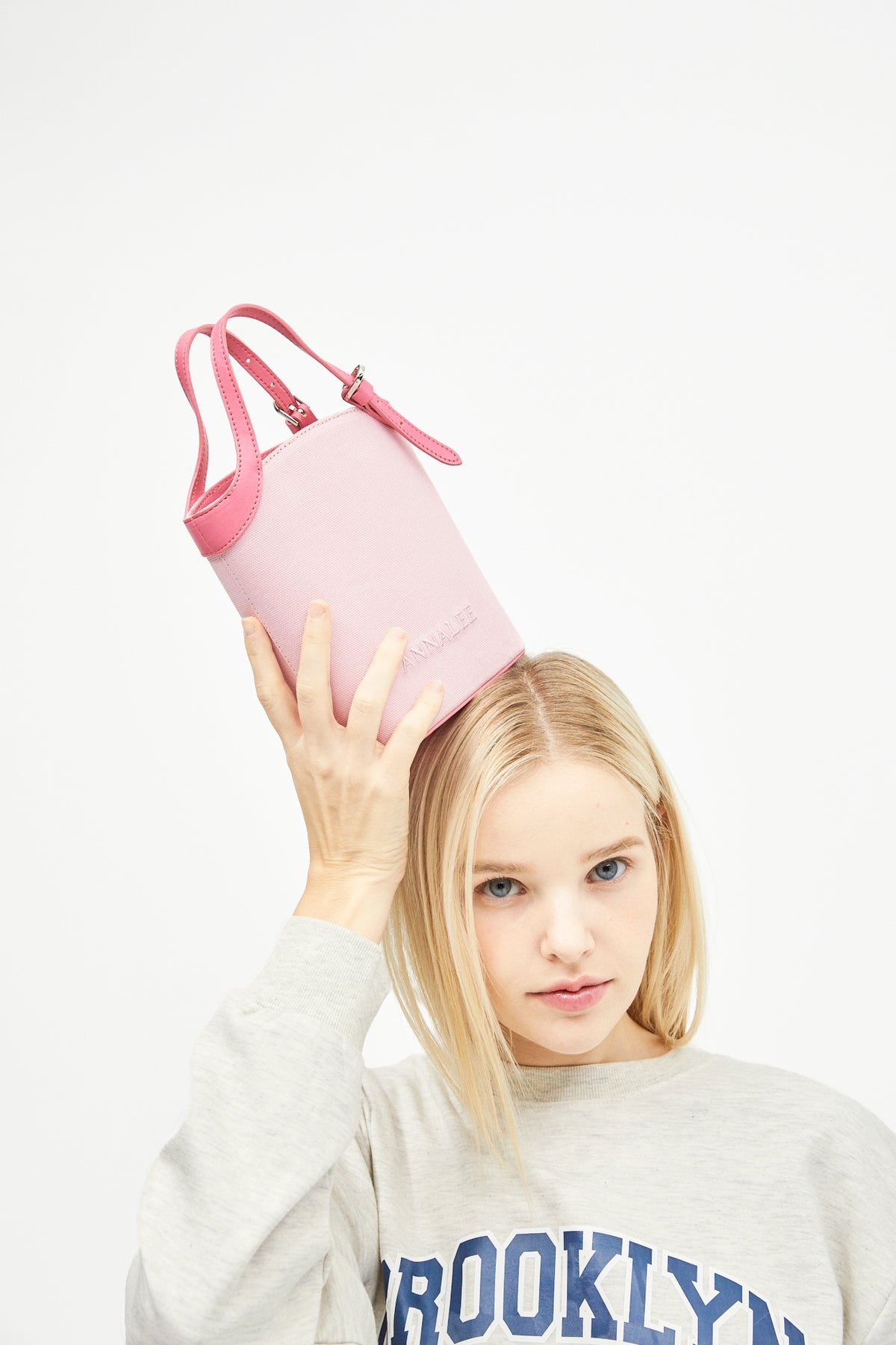 Aileen Canvas Bag S / Pink