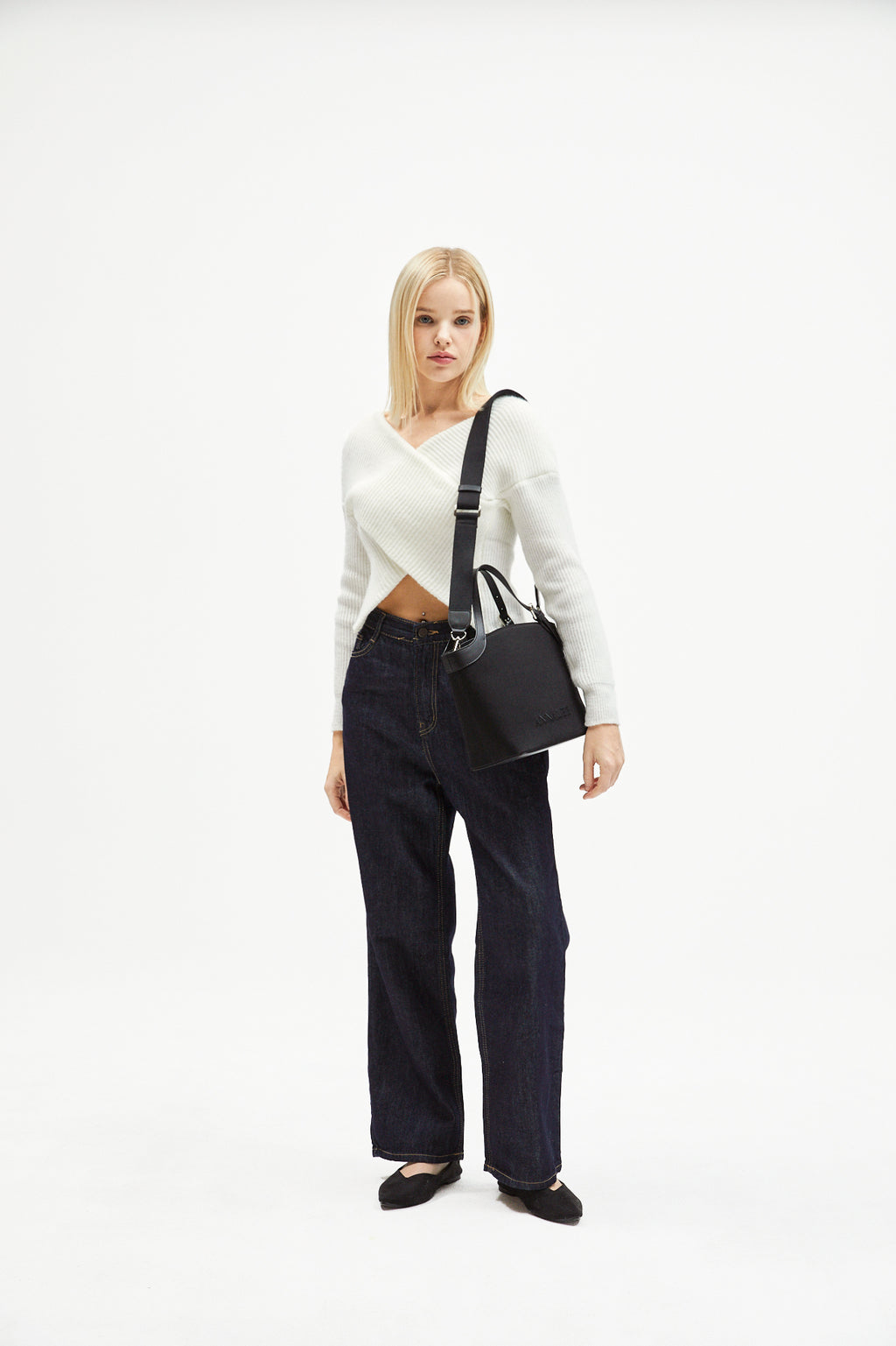 Aileen Canvas Bag L / Black