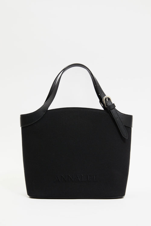 Aileen Canvas Bag L / Black
