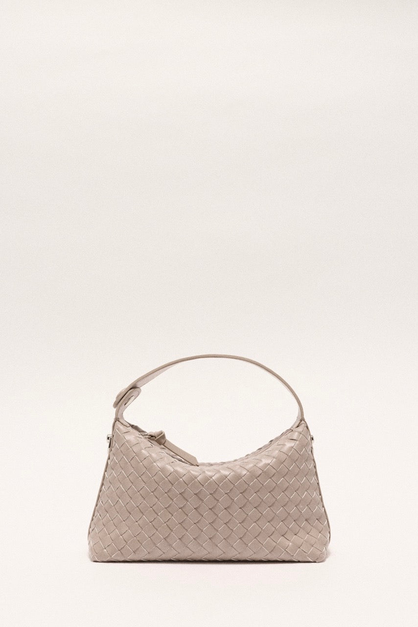 Lumina Weave Bag Ash Grey